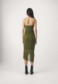 AllSaints ULLA DRESS - Vestido de cóctel - olive green