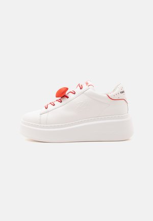 KARL LAGERFELD, ANAKAPRI LOVE KEEPER - Baskets basses - white/red