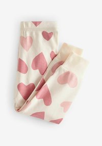 Next STAMPY 3 PACK - REGULAR FIT SET - Pyjama - pink white heart flower spot