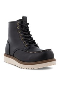 ECCO STAKER M - Snørestøvletter - black