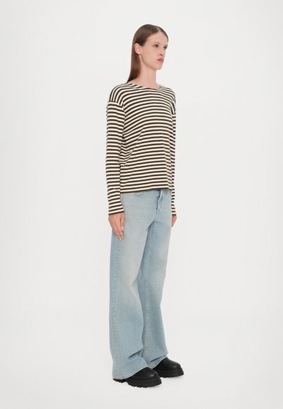 CLOSED BASIC LONG SLEEVE - Tops ar garām piedurknēm - khaki