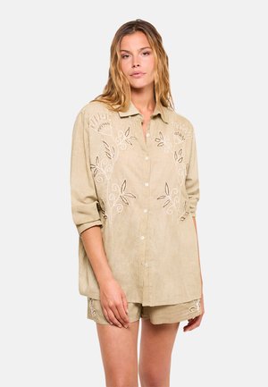 Koala Bay, KOALA BAY CAMISA MANGA LARGA CAQUI - BORELA - Blusa - caqui
