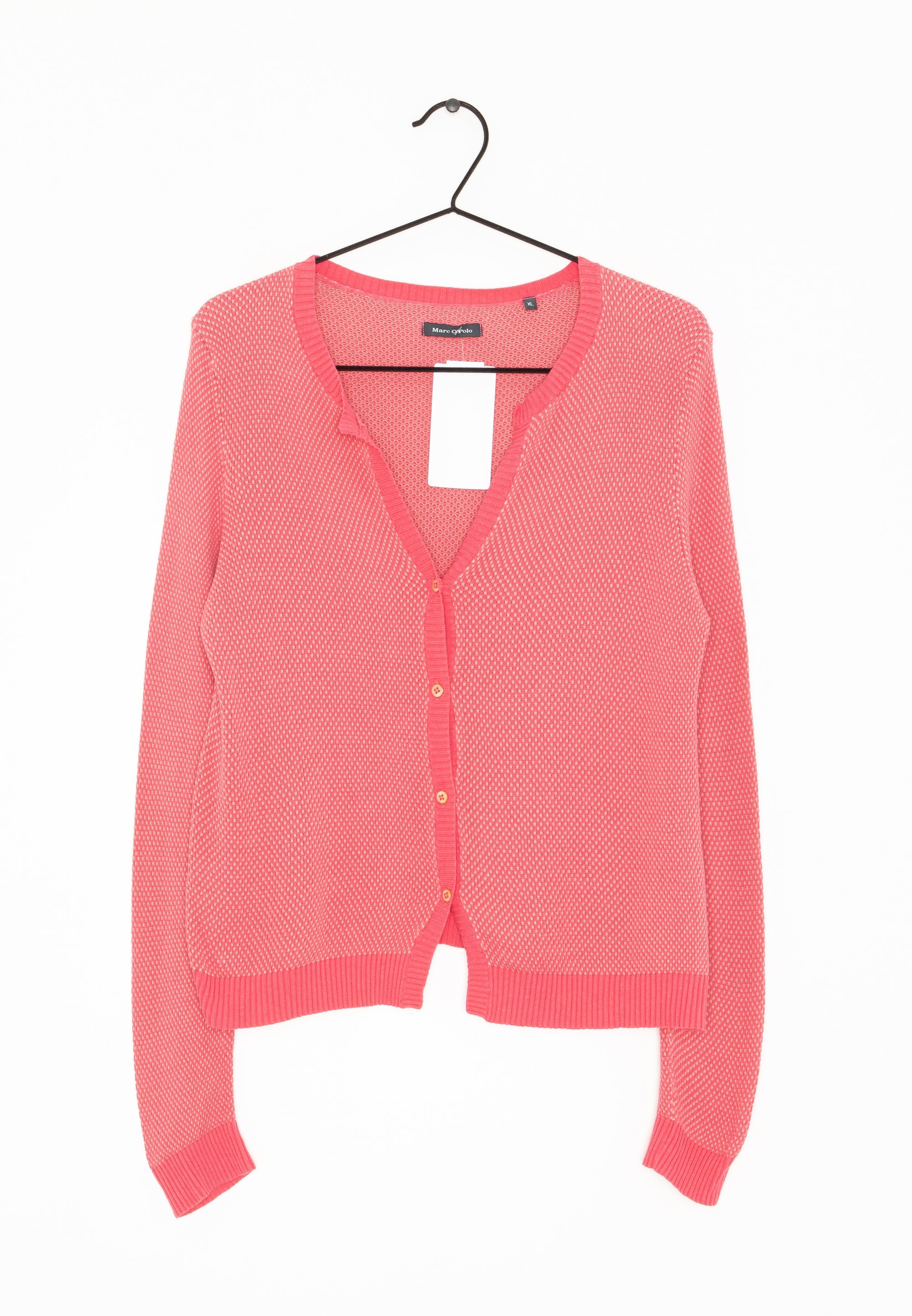 pink feinstrick cardigan h&m