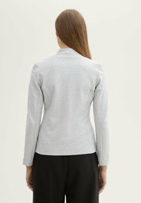 TOM TAILOR STRUCTURE - Blazer - new light grey melange