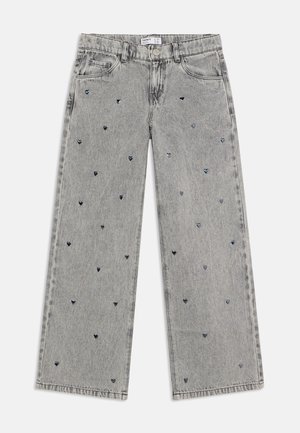 Name it, NKFROSE HEART STUDS  - Дънки с прав крачол - light grey denim