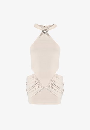 OW Collection, DIONE - Juhlamekko - beige