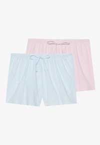 2 PACK - Nattøj bukser - pink/light blue