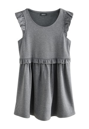 Next REGULAR FIT - STRETCH FRILL SCHOOL PINAFORE  - Džersejové šaty - grey