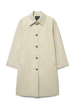 CAPOSPALLA TINTA UNITA - Cappotto corto - ecru