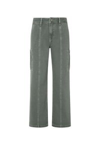 STRAIGHT LEG - Straight leg jeans - washed green