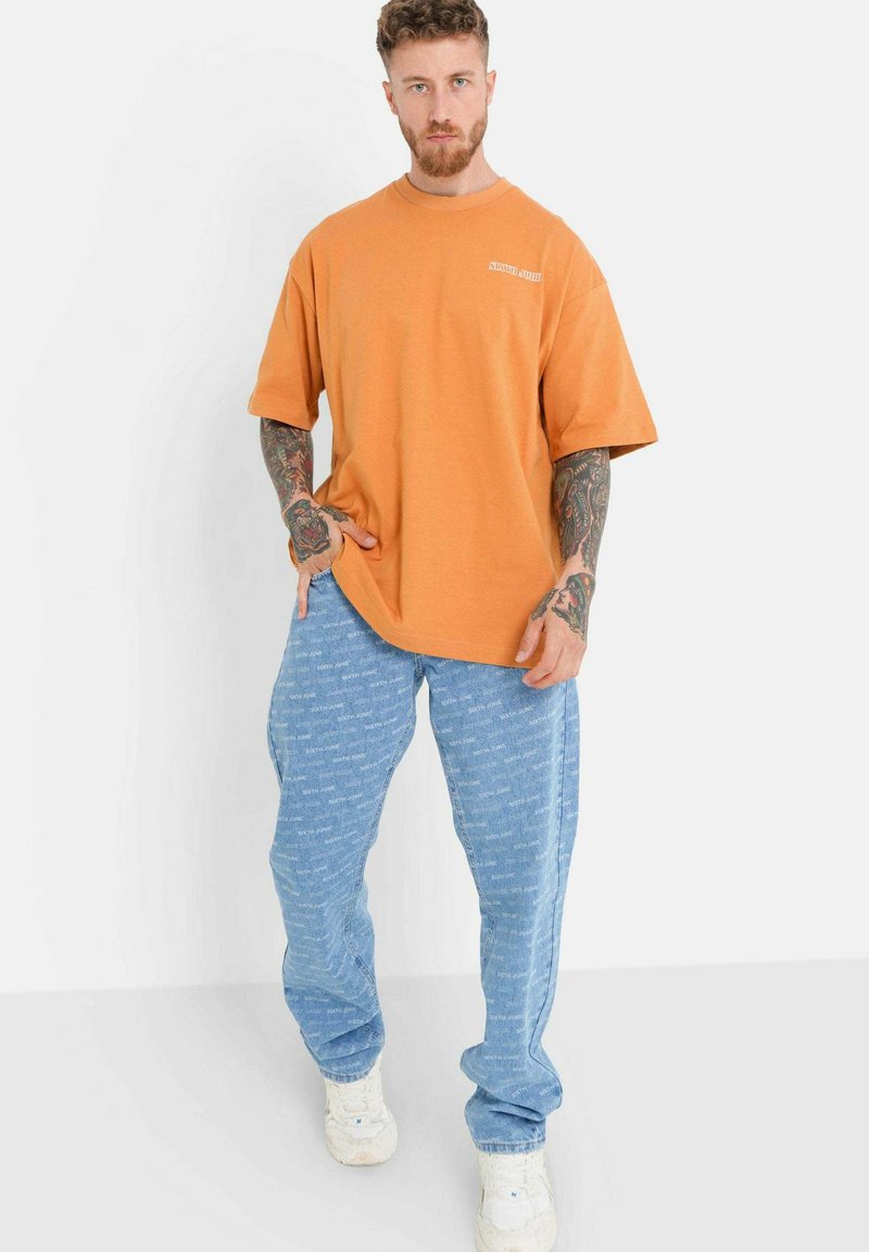 Sixth June T-shirt print oranje Sixth June T-shirt print oranje