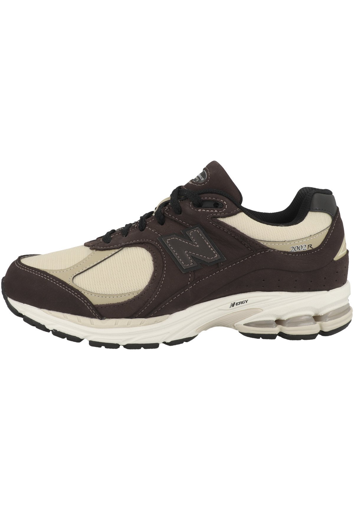 New Balance M 2002 UNISEX - Sneaker low - black coffee sandstone  