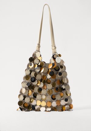 Rabanne Borsa a mano - guepard/silver