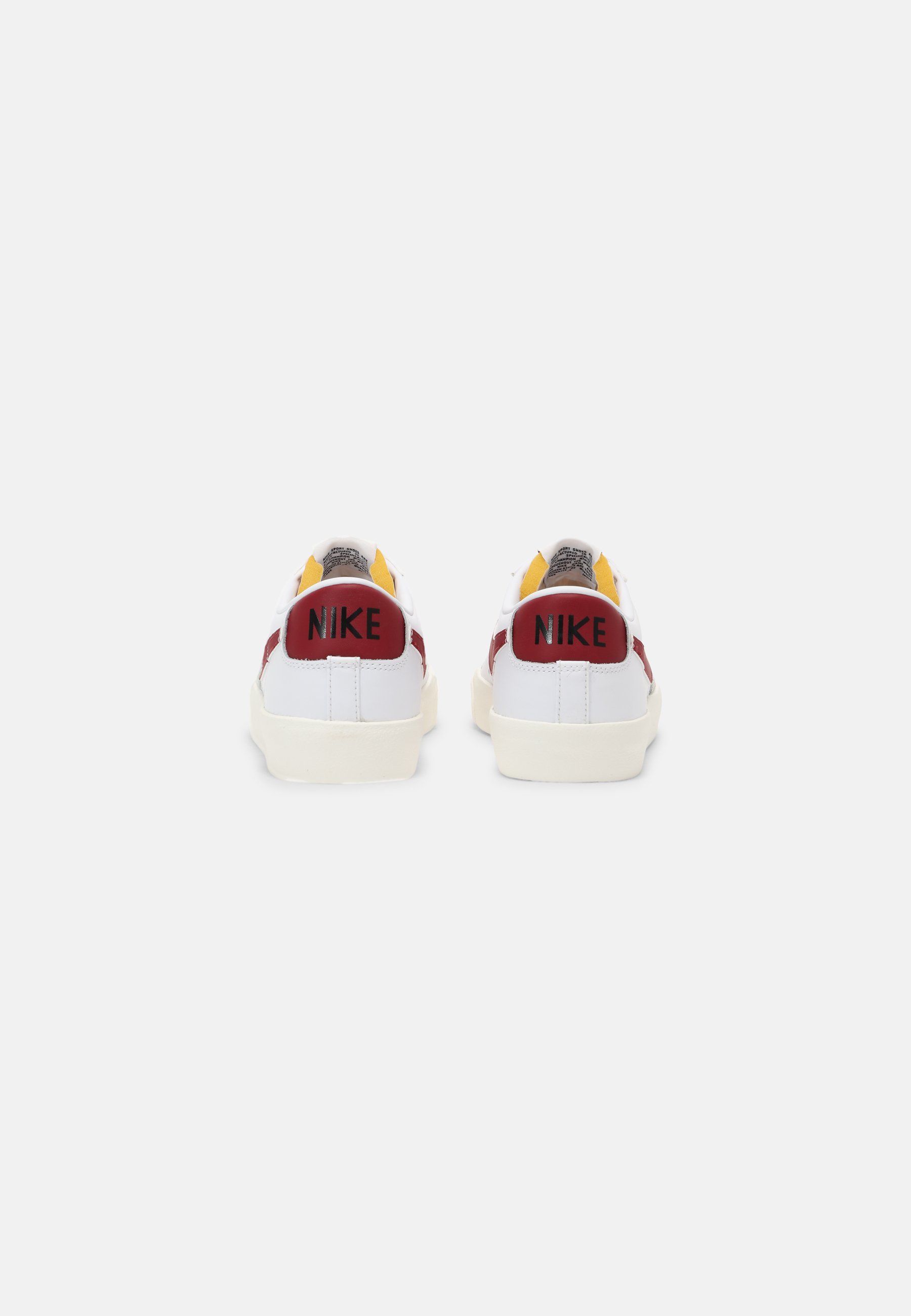 Nike Sportswear BLAZER LOW '77 VNTG UNISEX - Zapatillas - white/team  red/black/team orange/blanco - Zalando.es