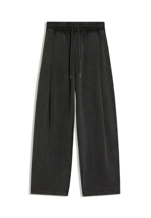 Bershka, BALLOON WASHED - TRACKSUIT BOTTOMS - Pantalon de survêtement - dark grey