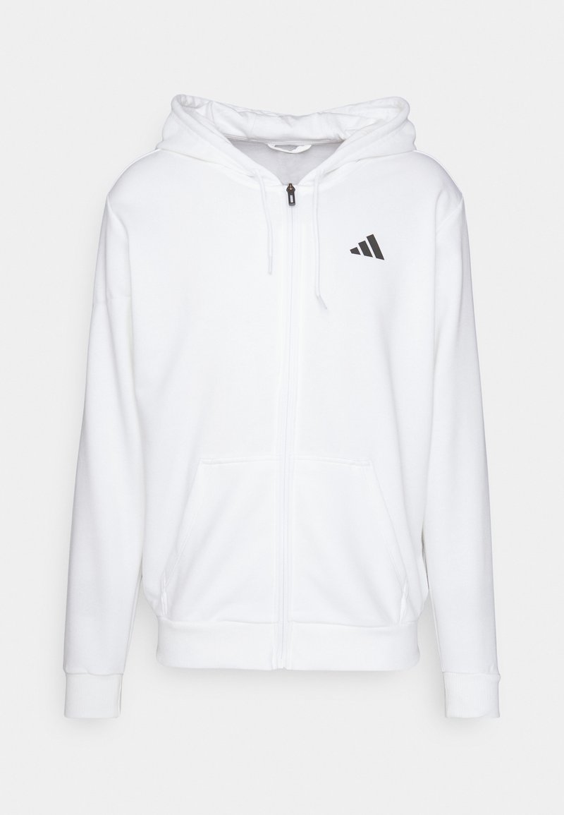 Adidas hoodie jacket white Clearance