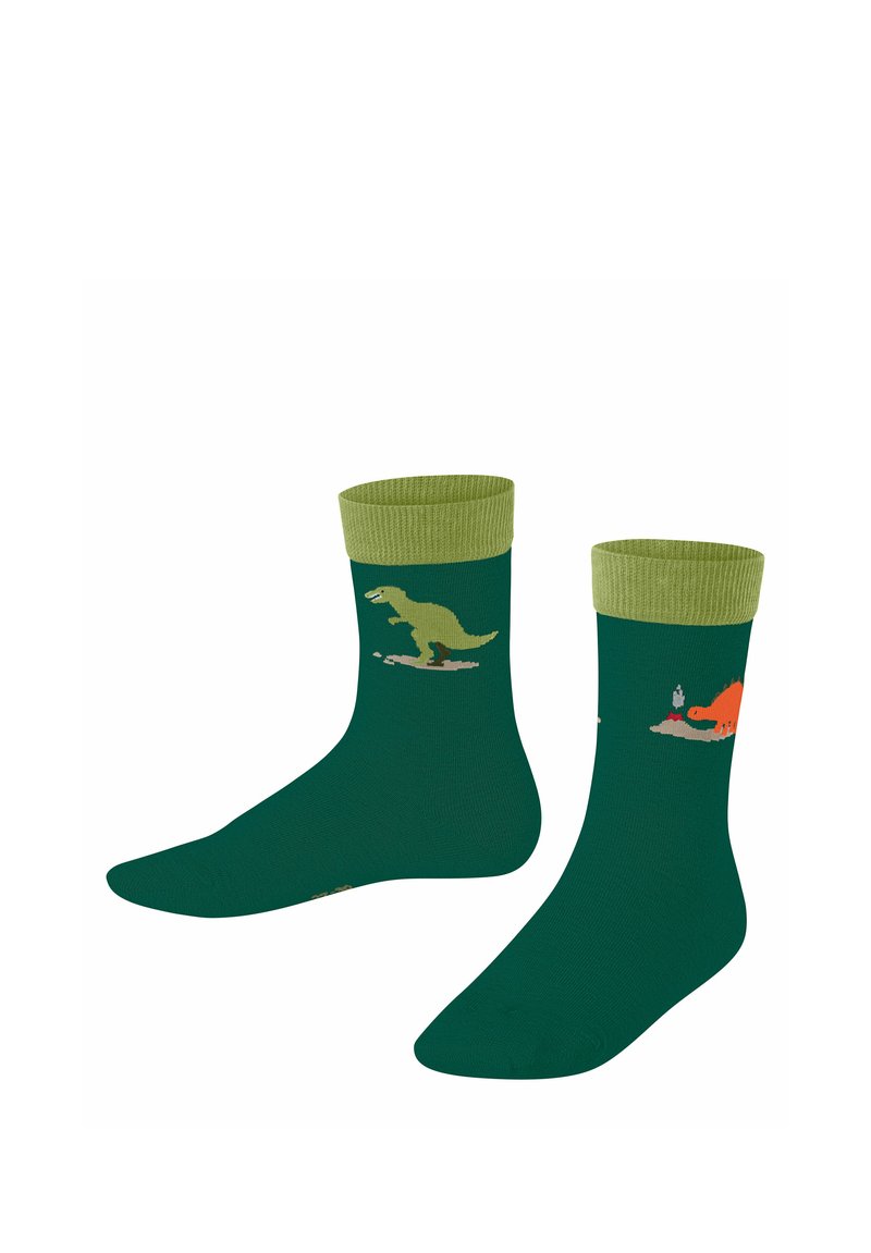 FALKE DINOSAURS - Socken - emerald