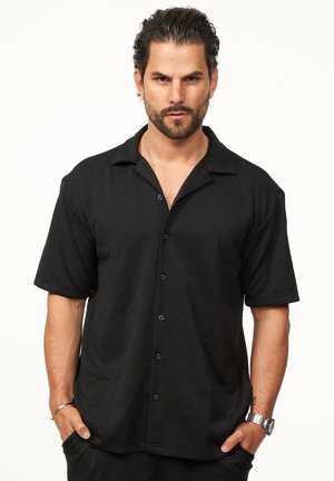 KURZARM - Hemd - black