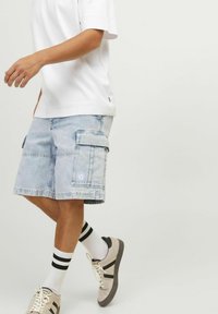 Jack & Jones Shorts di jeans - blue denim
