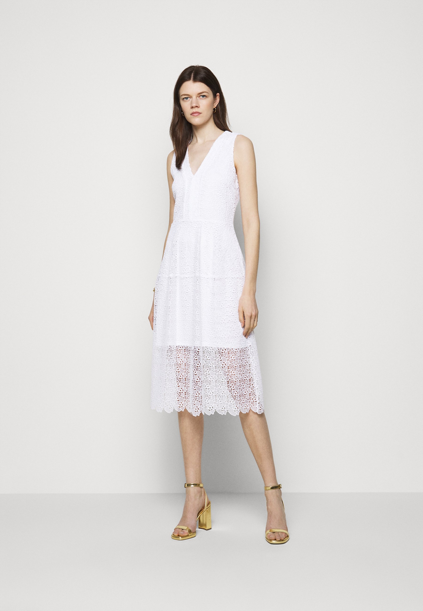 zalando white dress