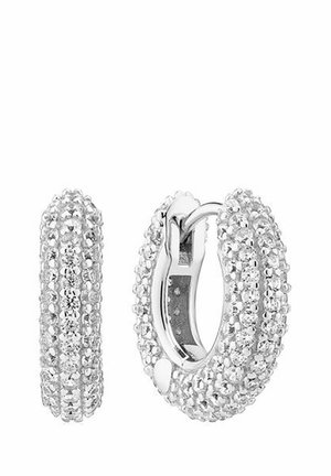 CARRARA PICCOLO - Örhänge - silver coloured white