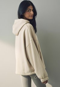 Next SOFT TOUCH COSY HEAVYWEIGHT LONGLINE  - Mikina - oatmeal