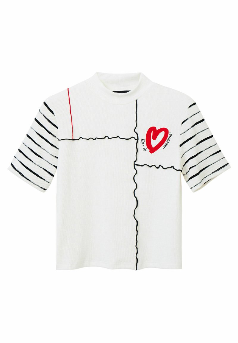 Desigual T-shirt print wit