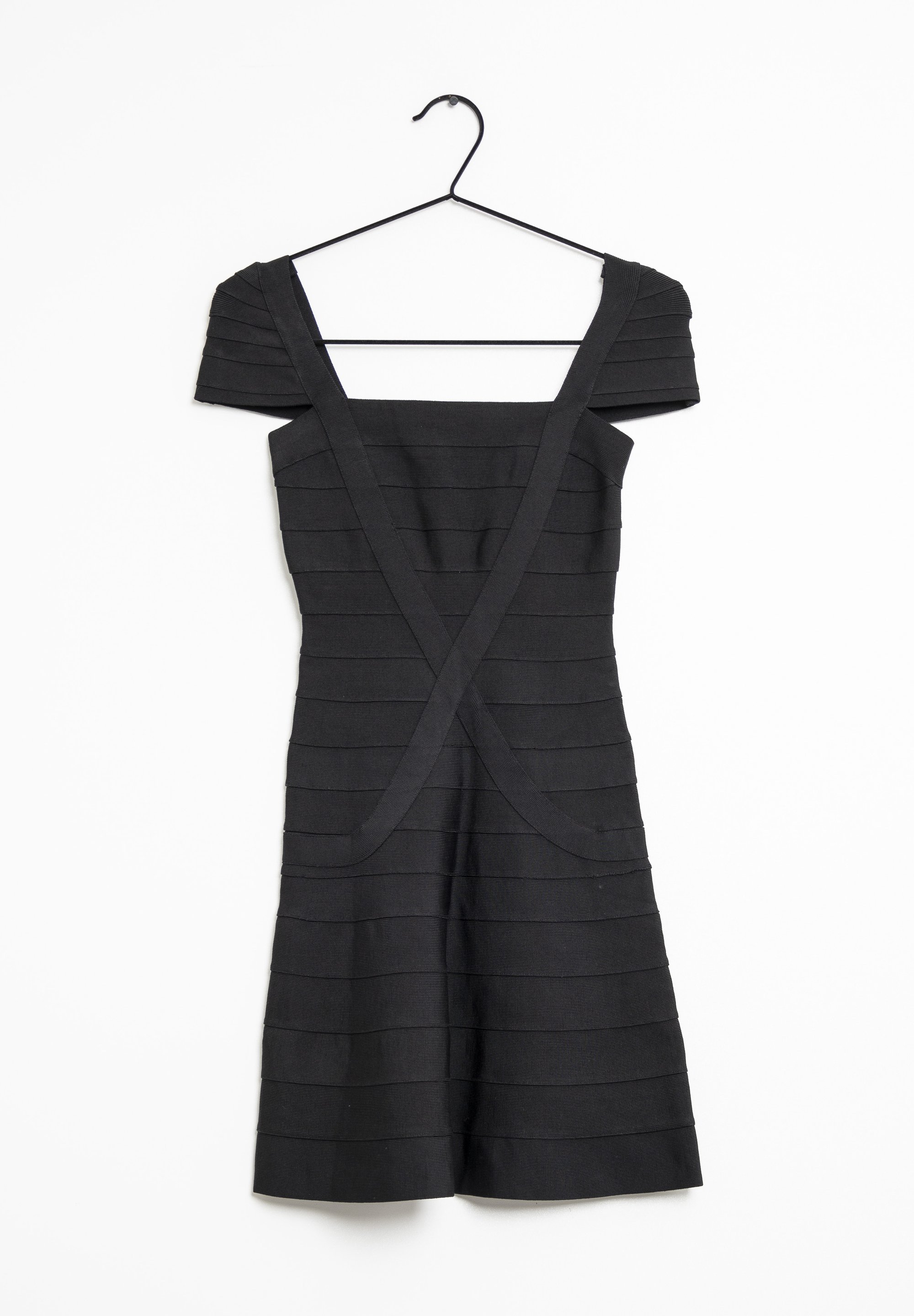 Hervé Léger Day dress black (Pre-owned)
