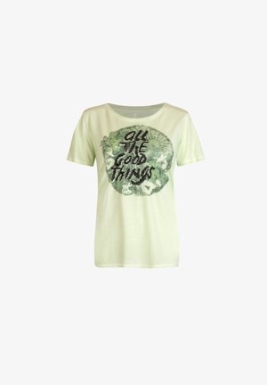 CILIAL - Print T-shirt - pistachio