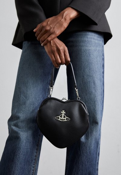 Vivienne Westwood BELLE HEART FRAME PURSE - Sac bandoulière - black
