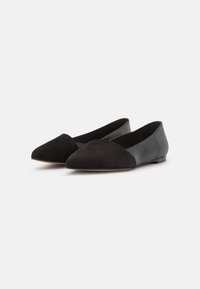 Zign by Zalando LEATHER - Ballet pumps - black