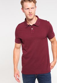 Pier One - Poloshirt - bordeaux Thumbnail-Bild 1