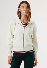 Pepe Jeans Sweater met rits - oyster white