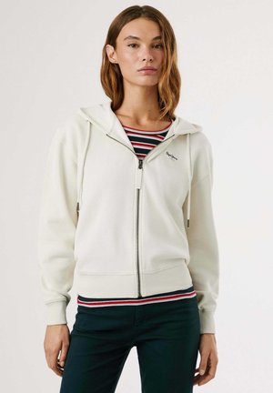 Pepe Jeans Sweater met rits - oyster white