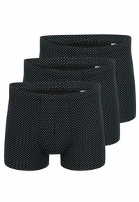 Schiesser RETRO  3ER PACK - Boxerkalsong - schwarz