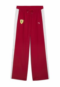 Puma - SCUDERIA FERRARI DRIVERS - Tracksuit bottoms - dark cherry Thumbnail Image 1