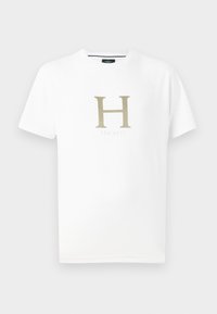HERITAGE TEE - Nyomott mintás póló - off-white