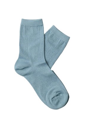 Socks - dusty blue
