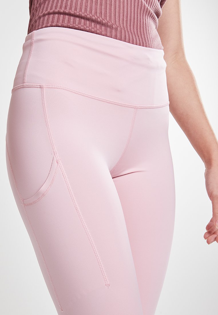 Nike Performance W NK EPIC LX TGHT - Tights - pink glaze/reflective  silv/rosa - Zalando.de