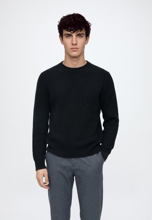 Abercrombie & Fitch CREW - Pullover - black