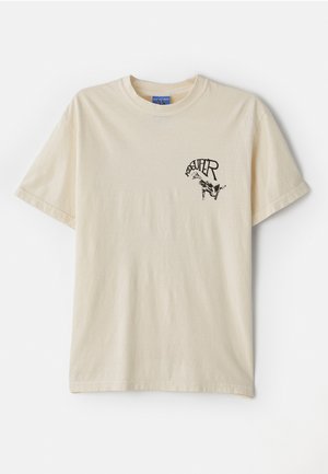 Kidsuper TRAPEZE TEE - T-shirt imprimé - cream