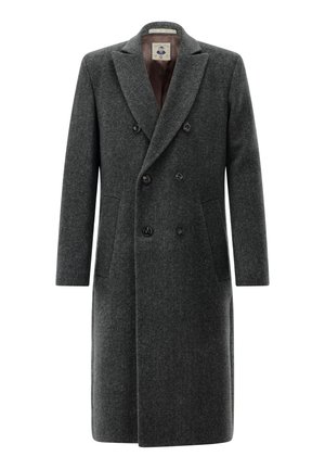 Klassischer Mantel - dunkelgrau