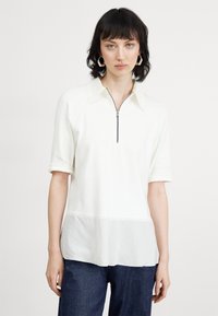 Marc Cain T Collections White Metallic Pattern T-Shirt SC 48.11 J88 110 main image 1
