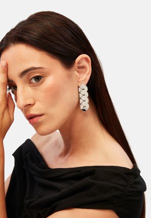 Breil HEXAGONIA - Øreringe - silver-coloured