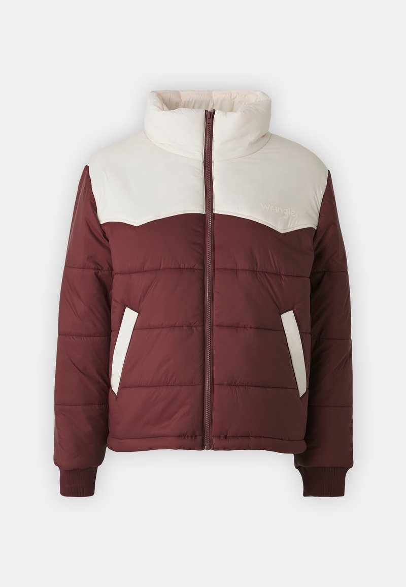 Wrangler Winterjas donkerrood