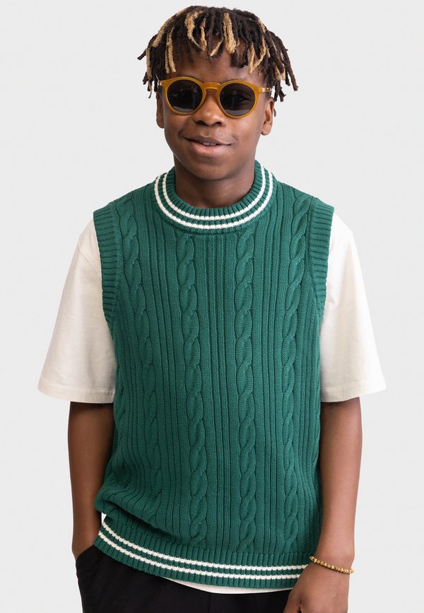 JUSTIN WAISTCOAT - Strickpullover