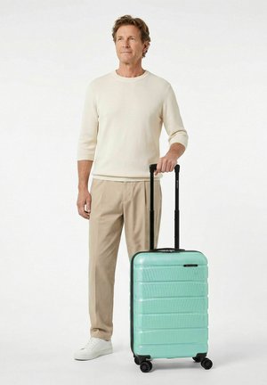 FRANKY, MUNICH 4.0 4 ROLLEN KABINENTROLLEY S 53 CM MIT DEHNFALTE UNISEX - Boardcase - mint shiny