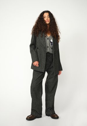 HEYANNO KNOW LANA - Bukser - dark grey melange