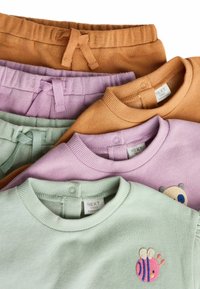 Next JOGGERS SET 3 PACK - Trainingsanzug - purple green orange character