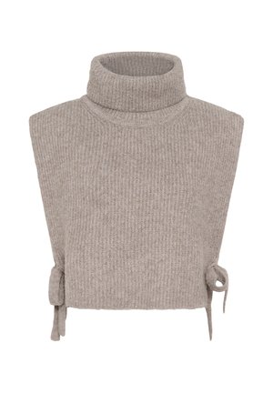 Cream, CRSTARFI TIE SLIPOVER - T-shirt basique - brown grey melange